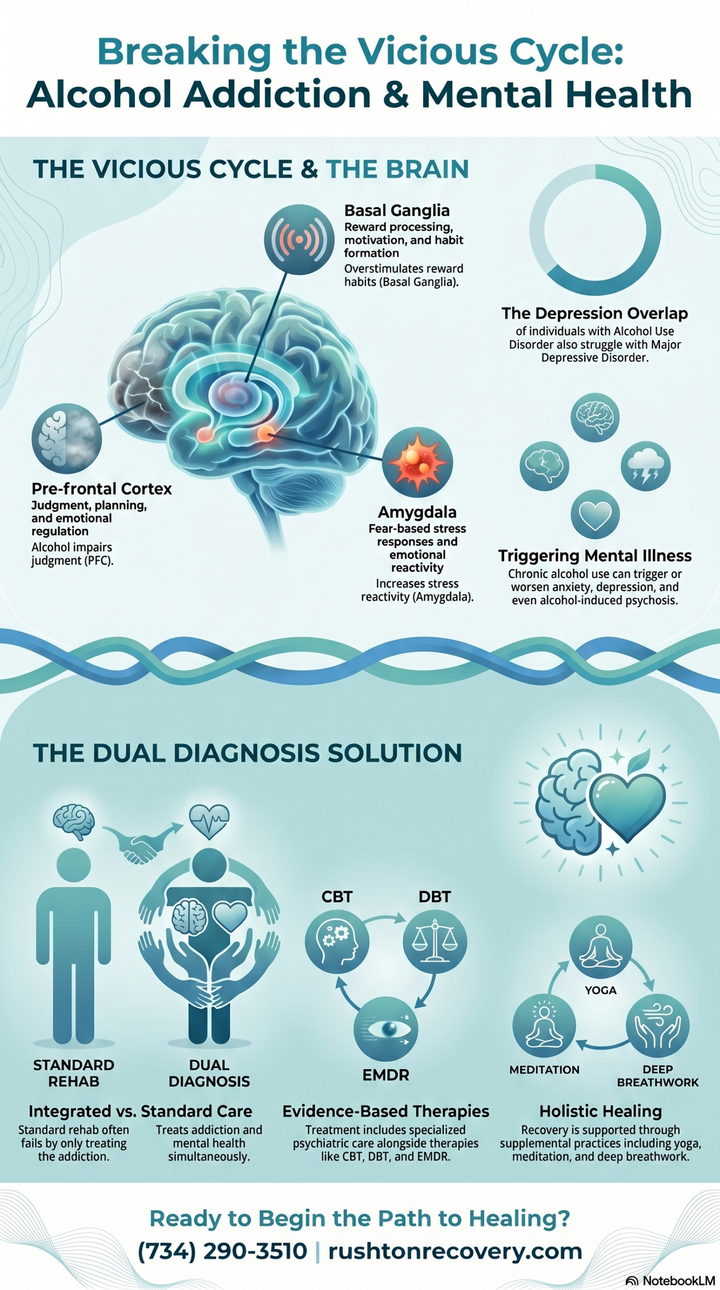 Visual Guide: The Connection Between Alcohol Addiction and Mental Health